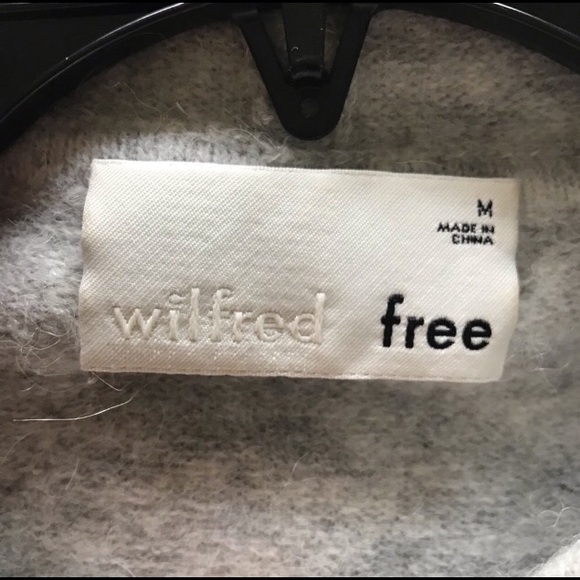 Italian wool Wilfred Aritzia Hoody Tunic Dress - Picture 3 of 5